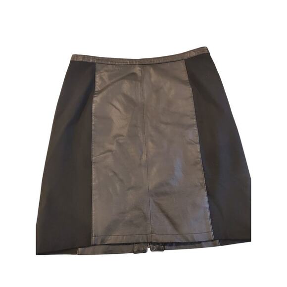 Vintage Jessica London Leather skirt size 14 - Picture 1 of 7